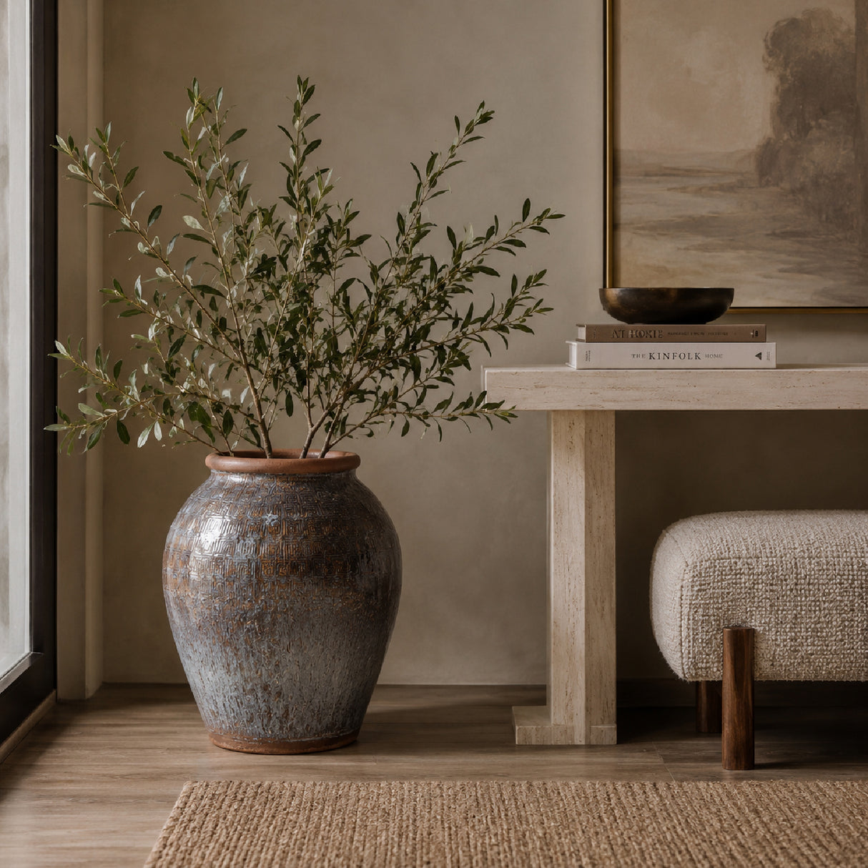 Modern European furniture - Green-Toned Ceramic Vase - www.oroa.com | Oroa.com