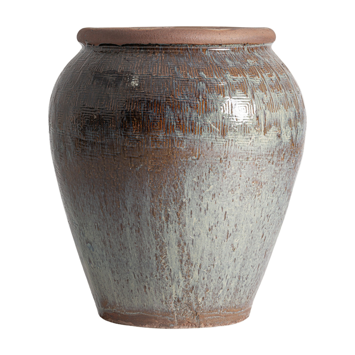 Modern European furniture - Green-Toned Ceramic Vase - www.oroa.com | Oroa.com