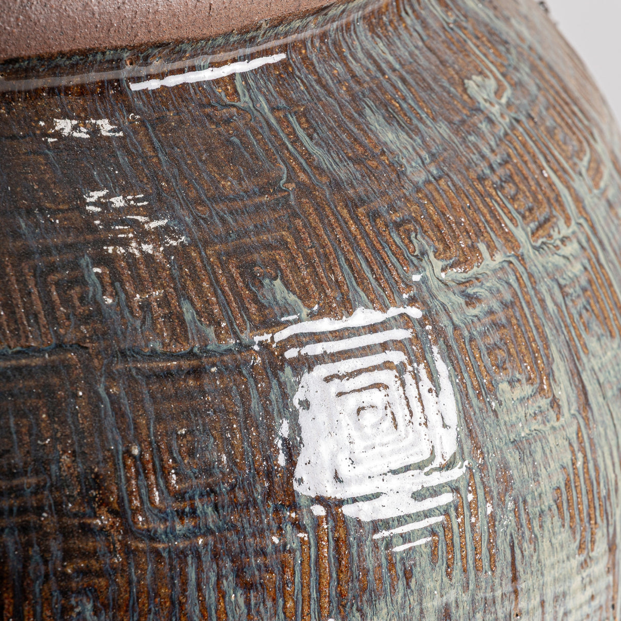 Modern European furniture - Green-Toned Ceramic Vase - www.oroa.com | Oroa.com