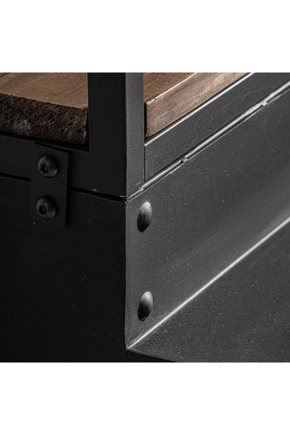 Iron Framed Bookcase with Ladder | Oroa.com