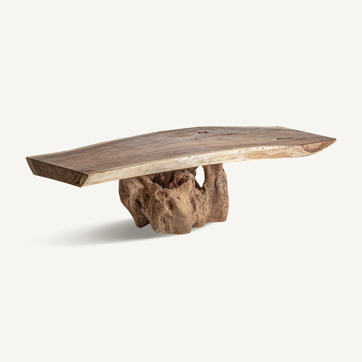 Suar Wood Rustic Coffee Table | Oroa.com