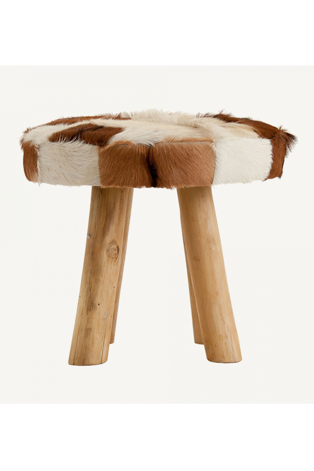Leather Covered Stool | Vical Home Dallas | Oroa.com
