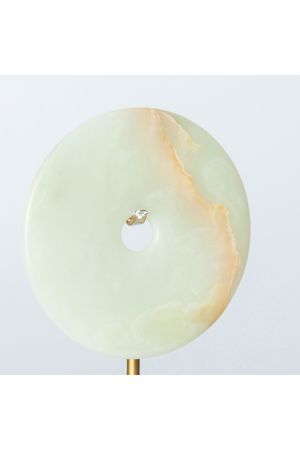 Round Natural Gem Decor Figure M | Vical Home Jade | Oroa.com