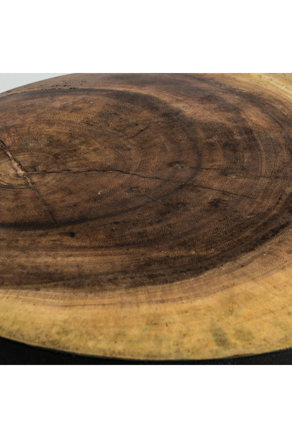 Black Tropical Wood Side Table | Vical Home Arusa | Oroa.com