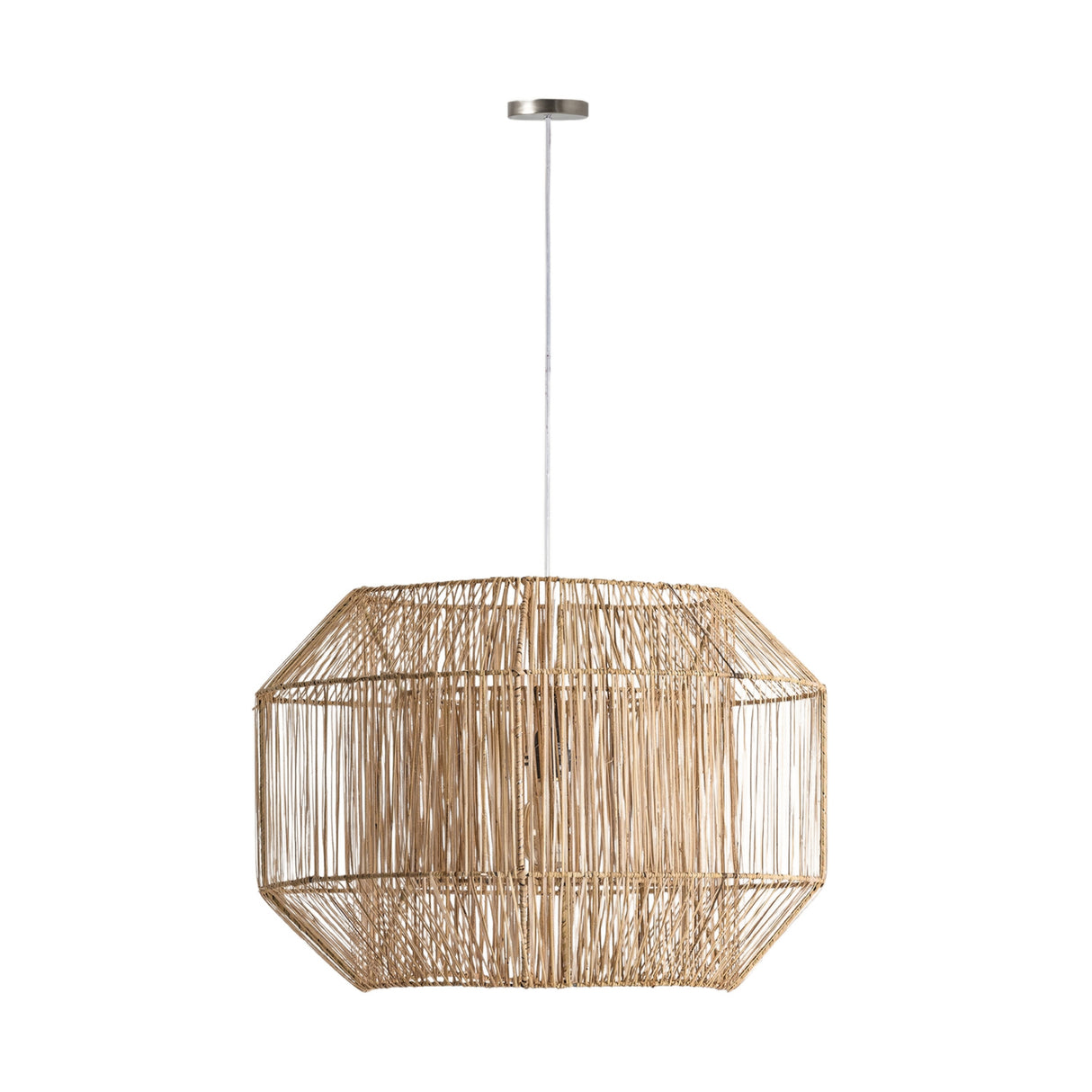 Rattan Octagonal Pendant Lamp | Oroa.com