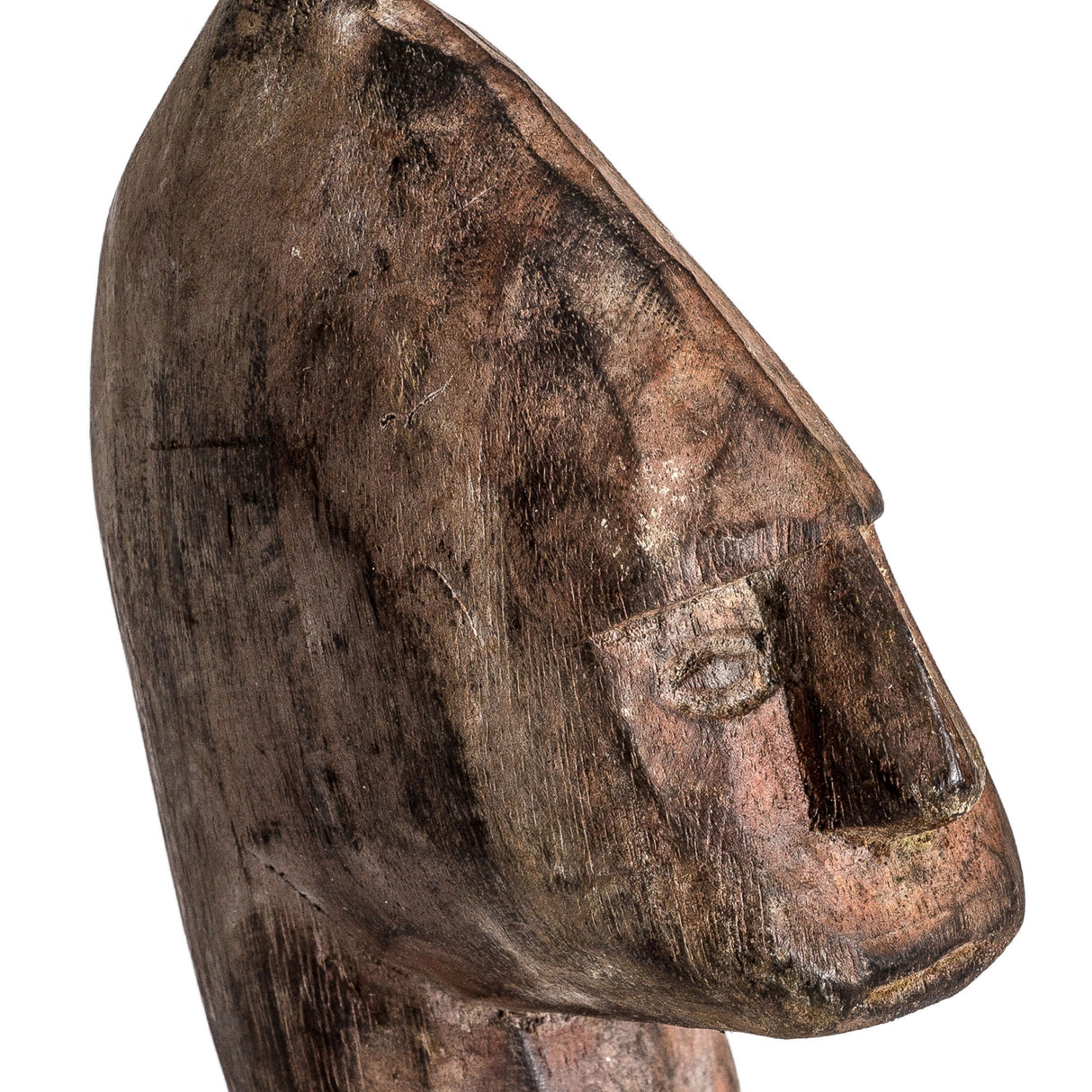 Modern furniture - Aged Tropical Wood Decorative Figure - www.oroa.com | Oroa.com