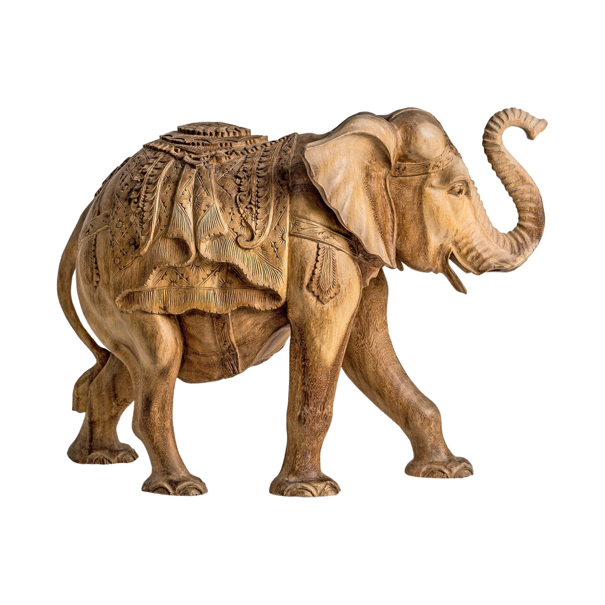 Carved Tropical Wood Decorative Figure | Oroa.com