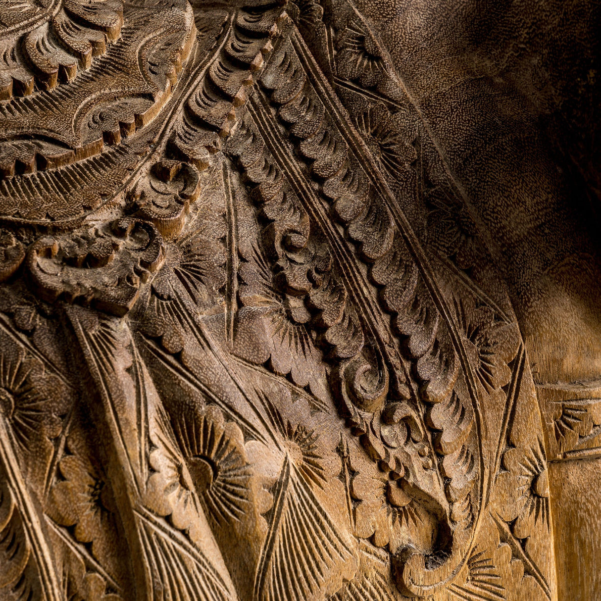 Carved Tropical Wood Decorative Figure | Oroa.com