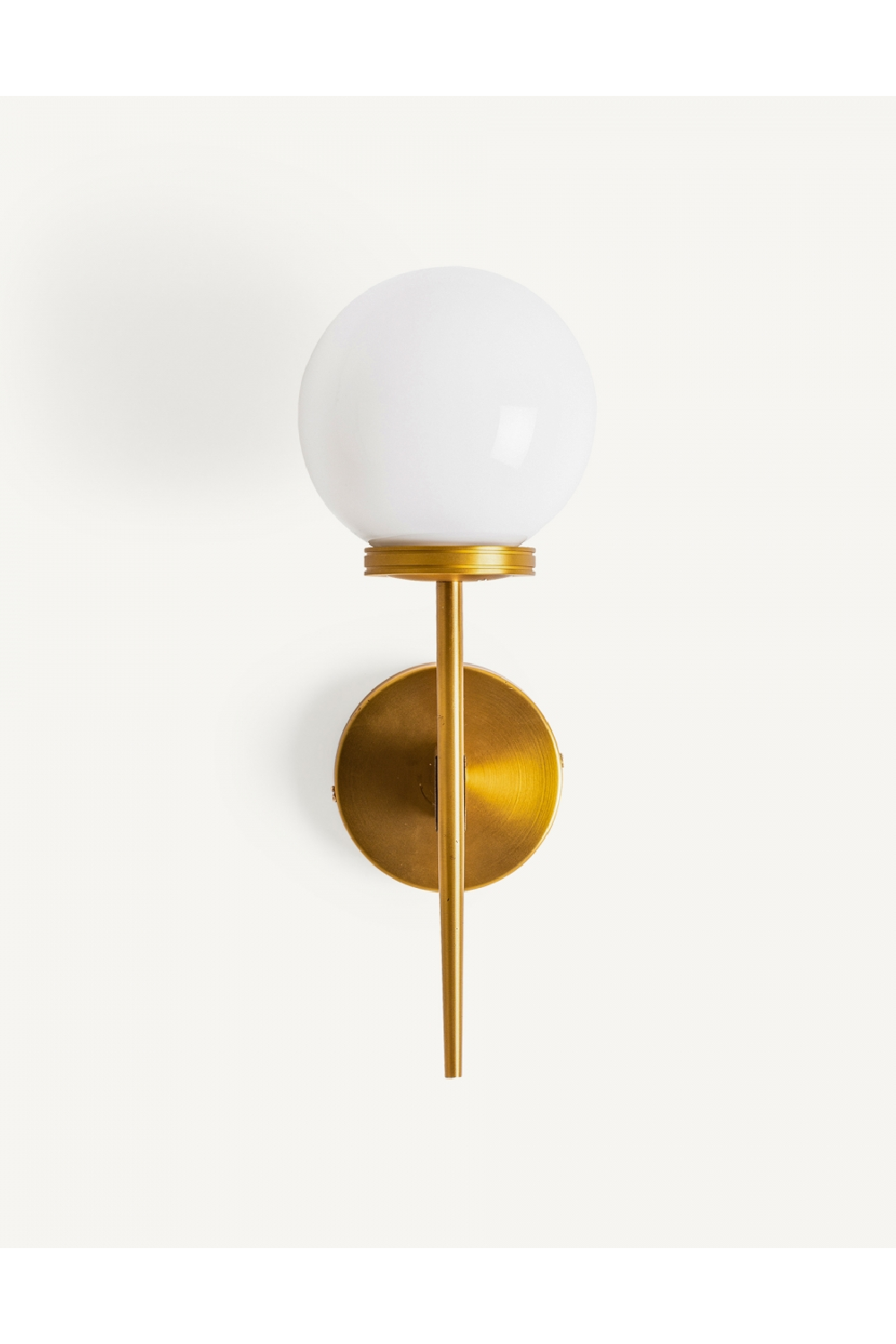 White Glass Orb Wall Lamp | Vical Home Ball | Oroa.com