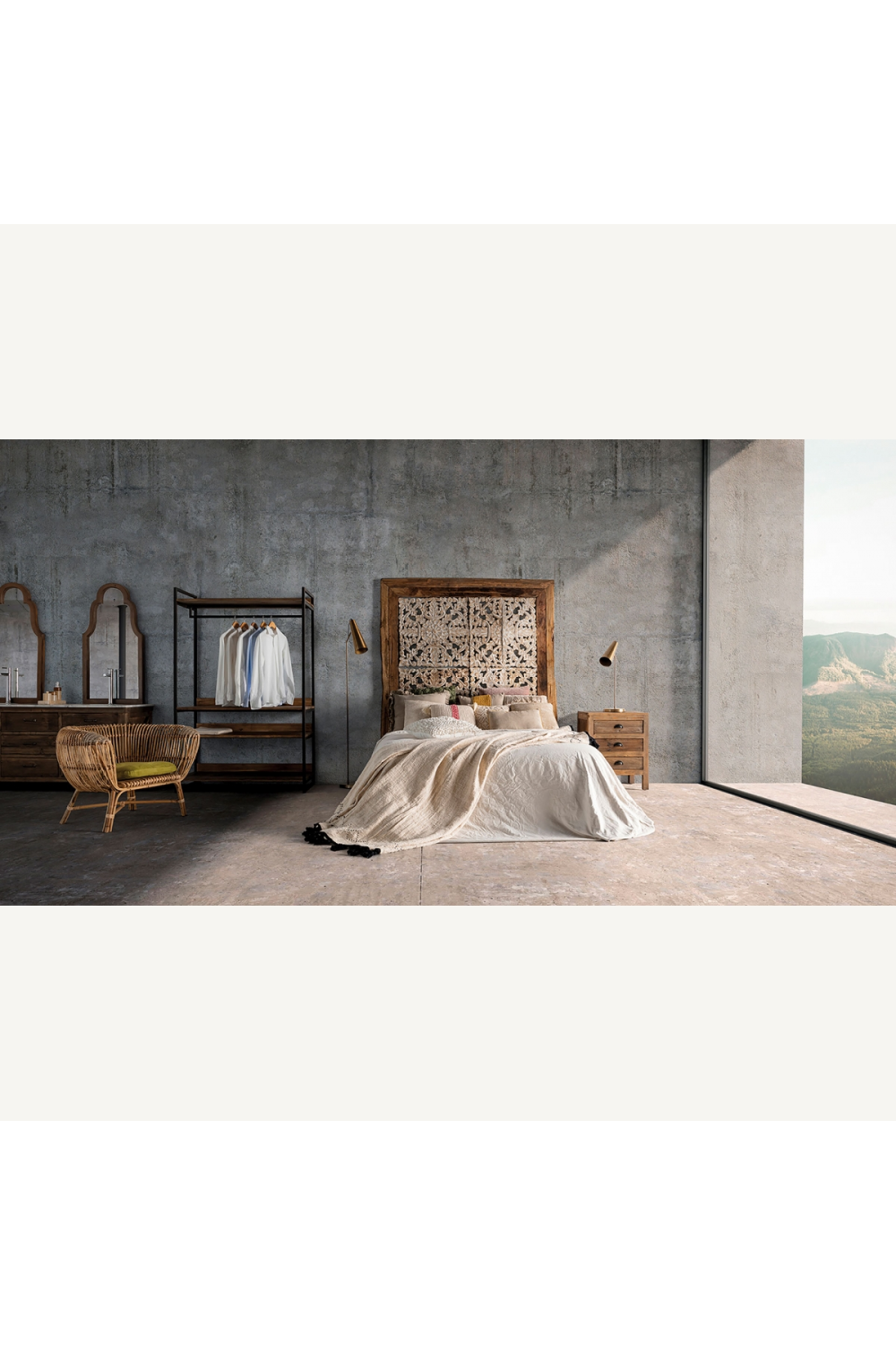 Gold Conical Table Lamp | Vical Home | Oroa.com