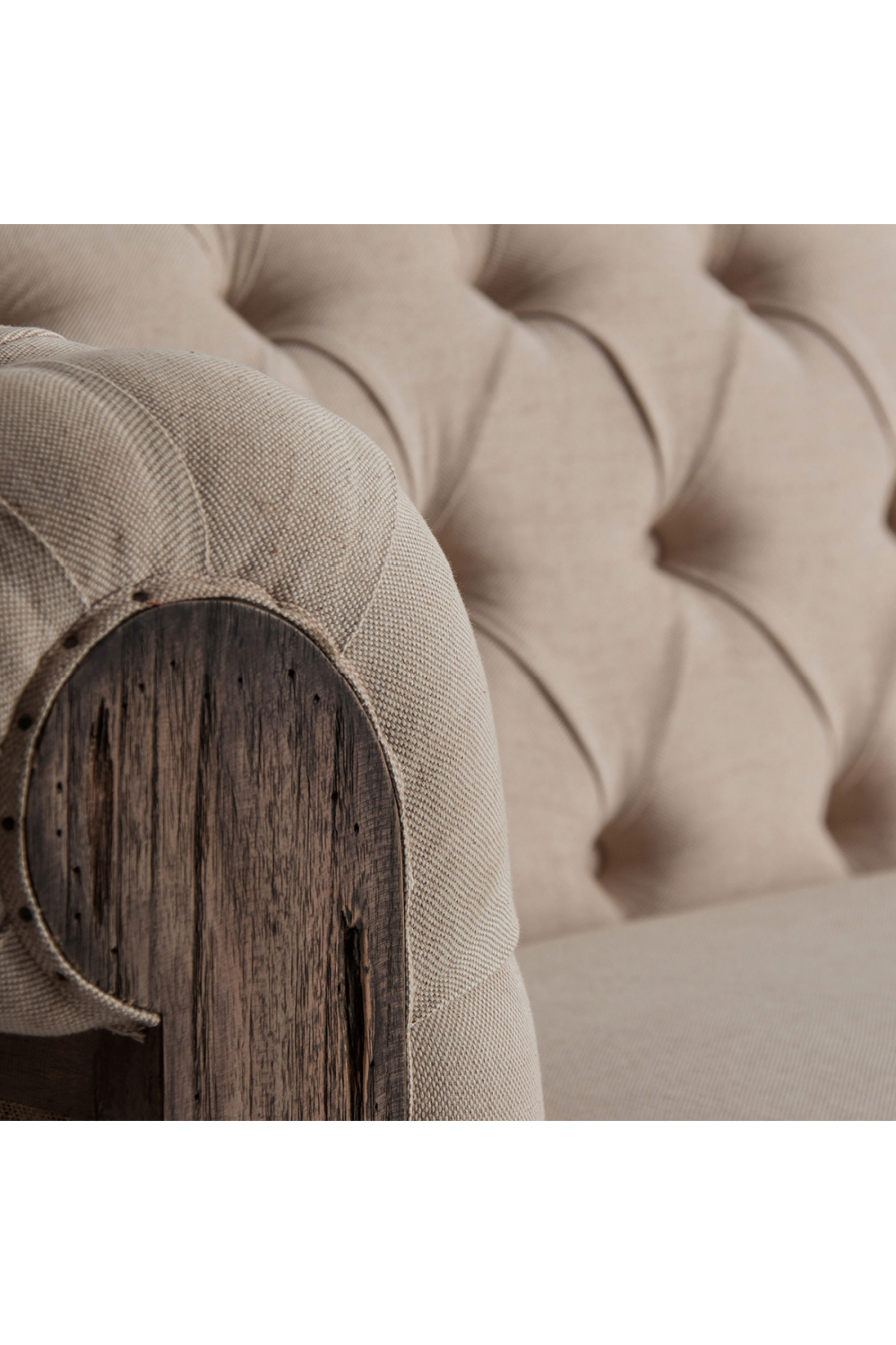 Beige Tufted Chesterfield Sofa | Vical Home Gore | Oroa.com