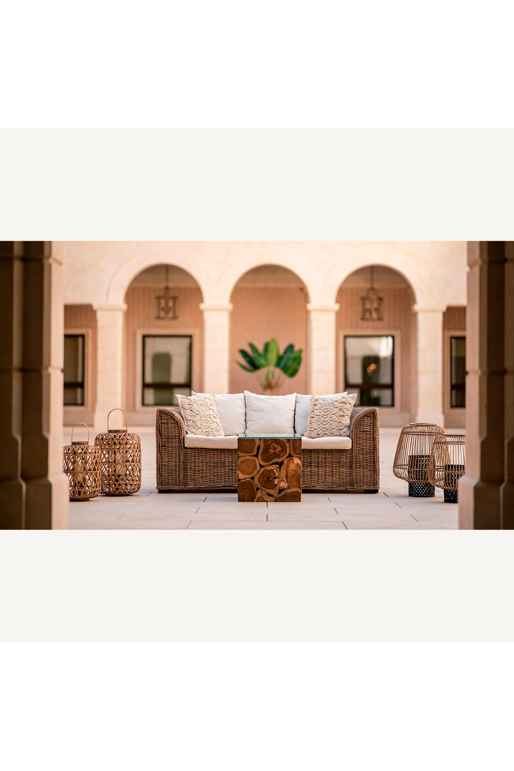 Bamboo Cage Candle Holder S | Vical Home Ghiare | Oroa.com