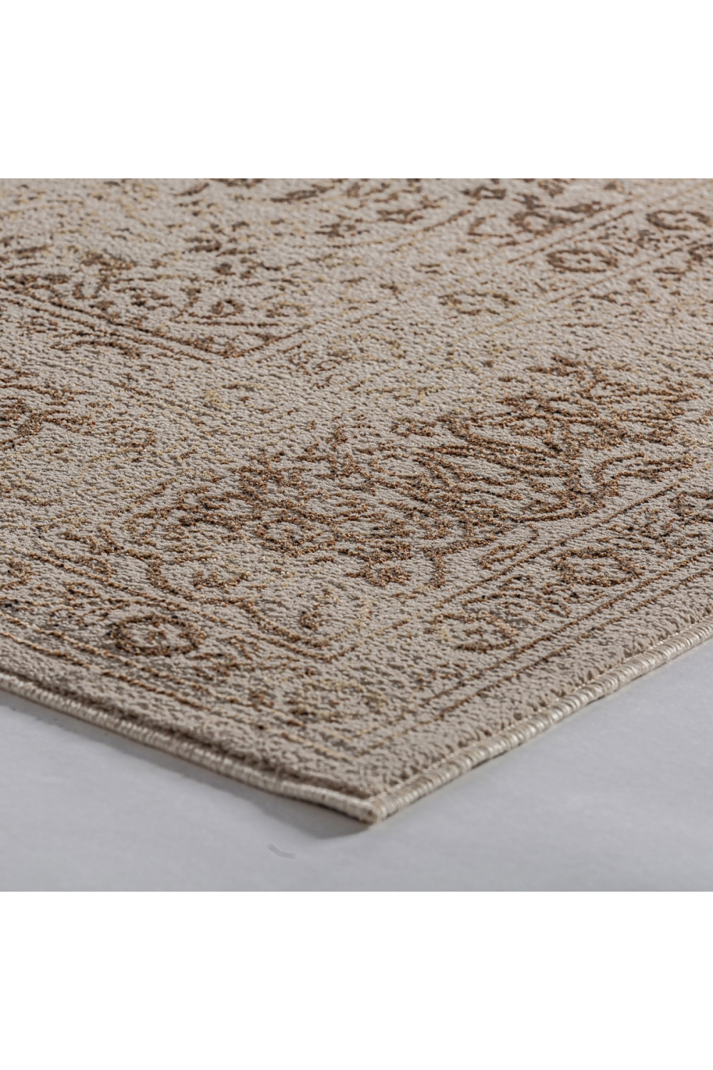 Beige Classic Style Carpet 9'5" x 6'5" | Vical Home Light | Oroa.com