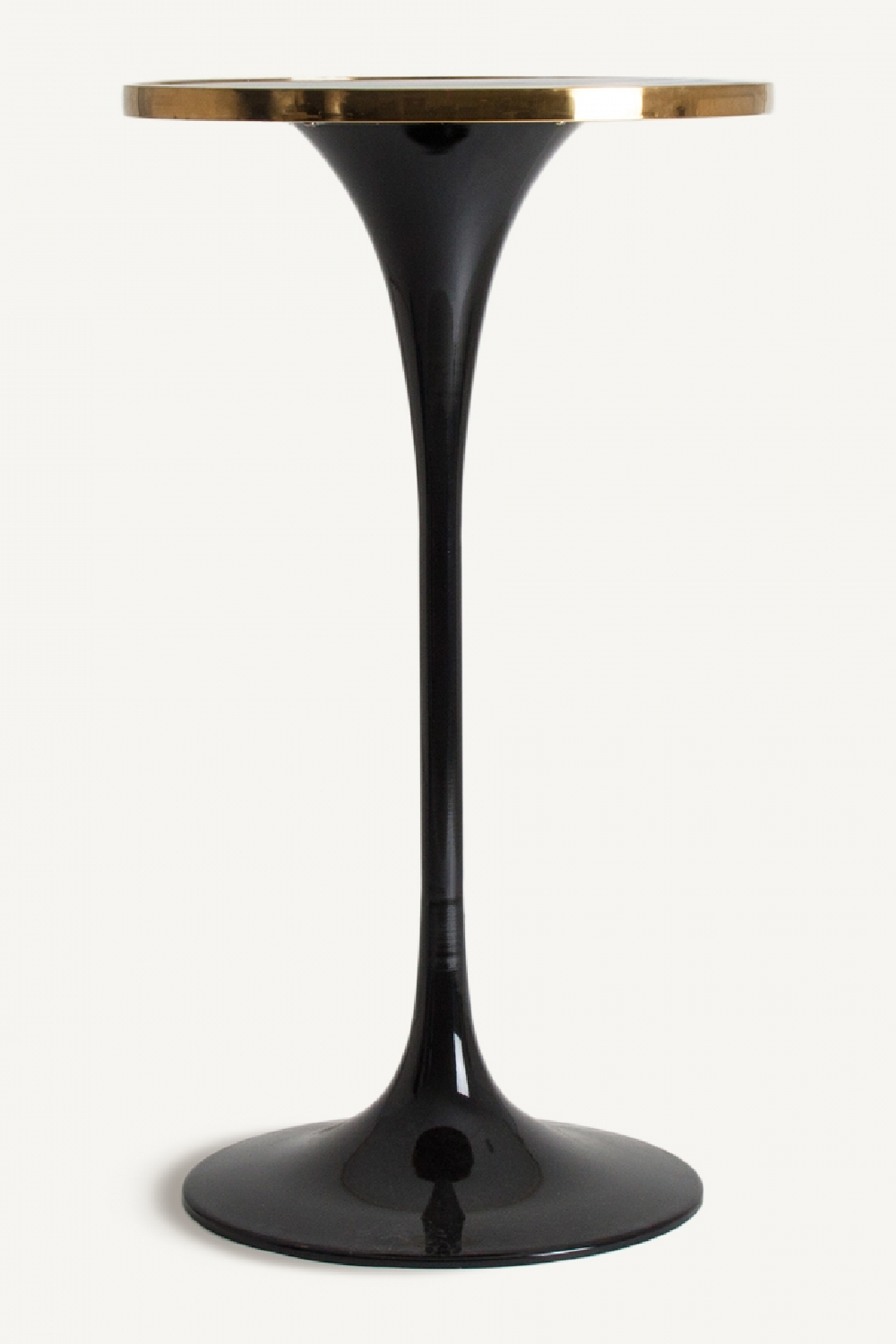 Black Pedestal Bar Table | Oroa.com