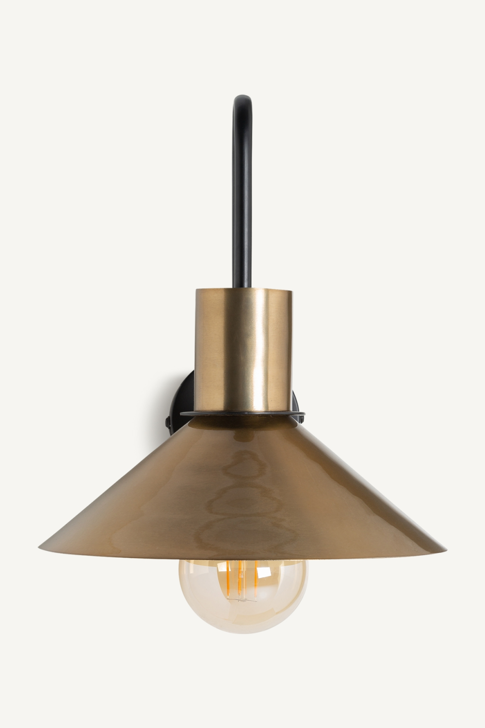 Gold Conical Wall Lamp | Vical Home | Oroa.com