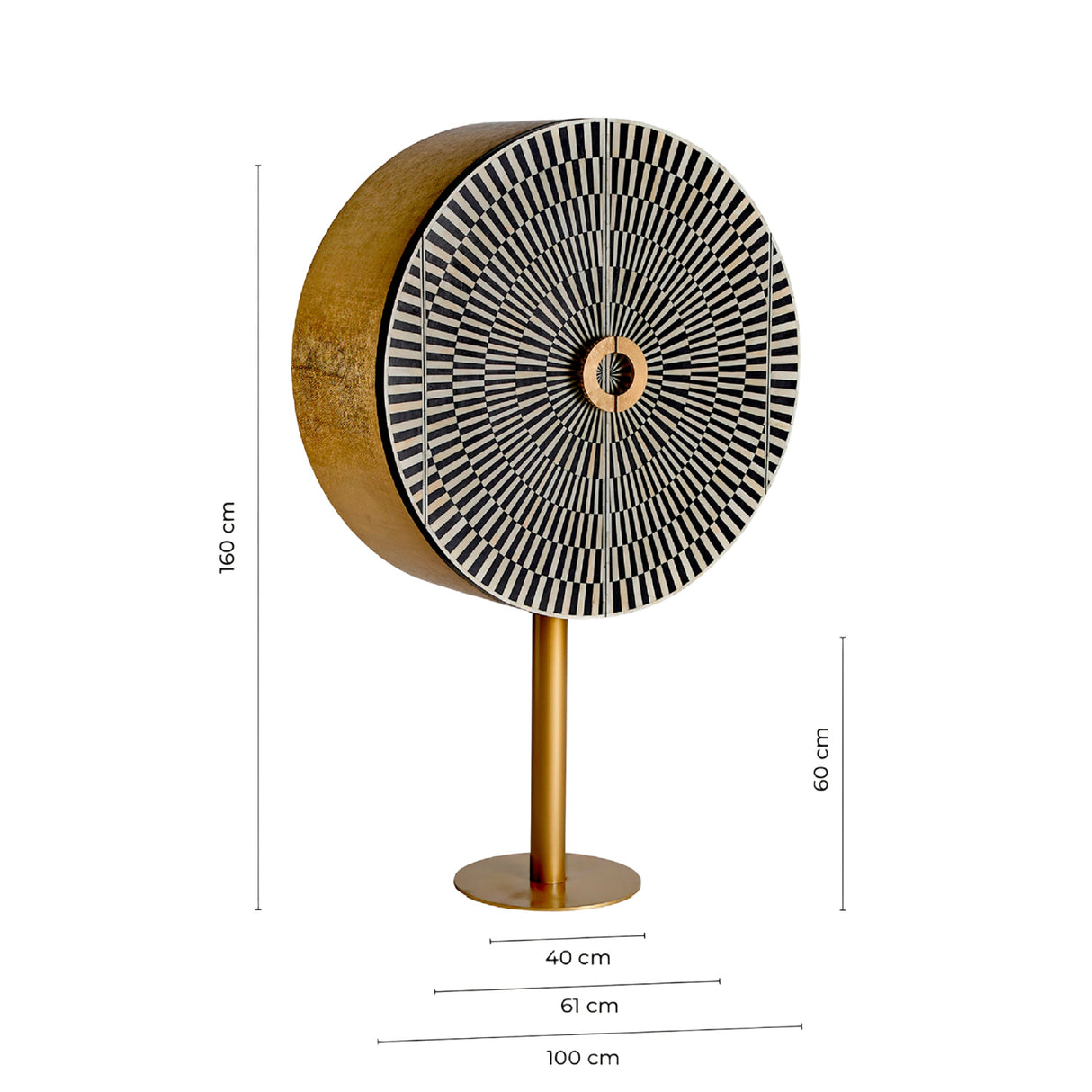 Modern furniture - Round Bar Cabinet - www.oroa.com | Oroa.com