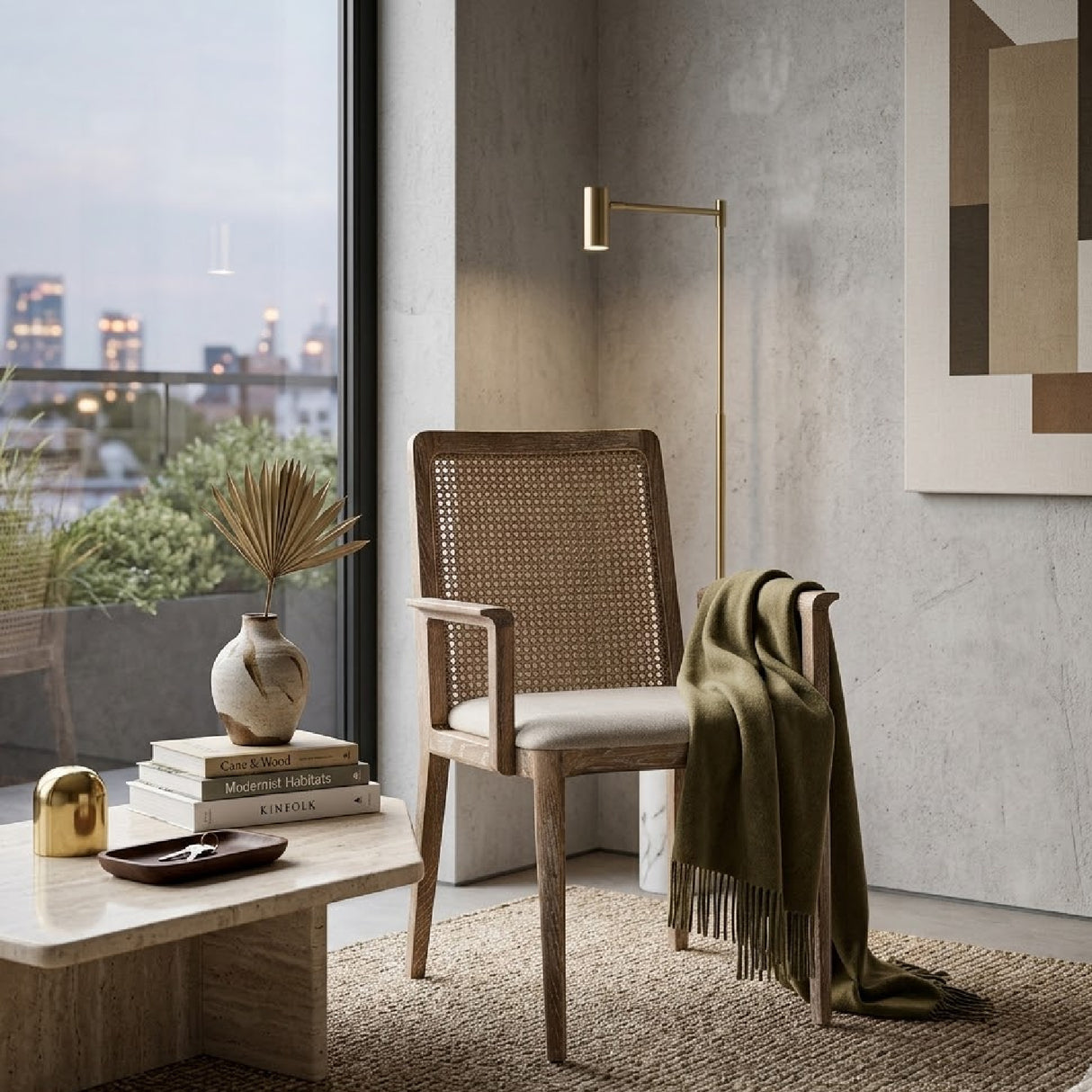 Whitewashed Ashwood Dining Chair | Oroa.com