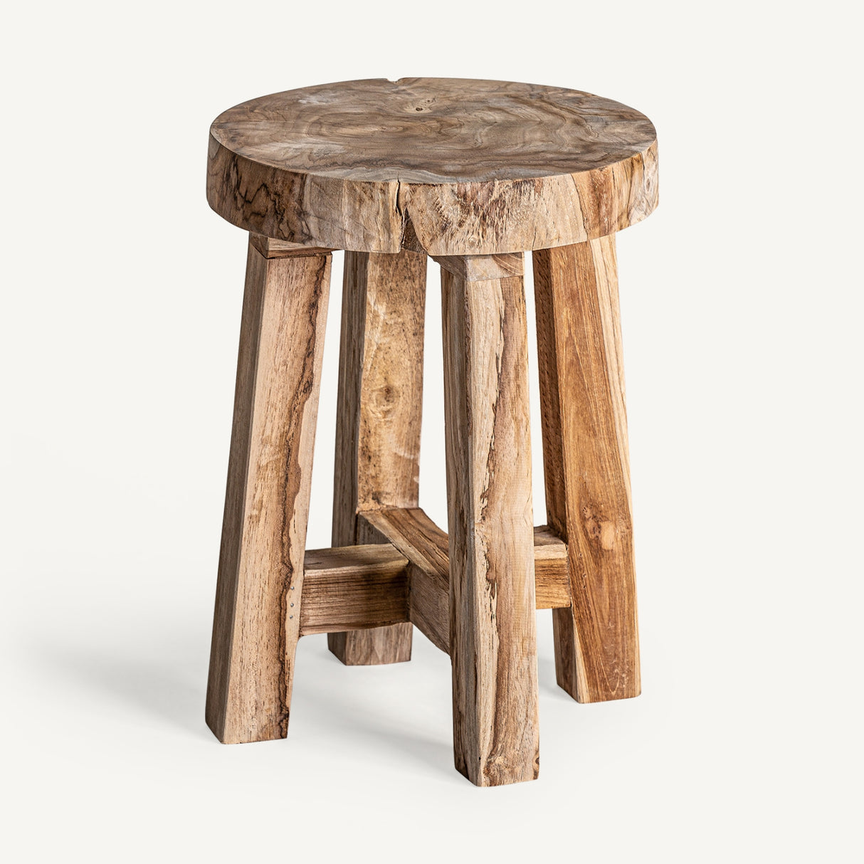 Tropical Hardwood Footstool | Oroa.com