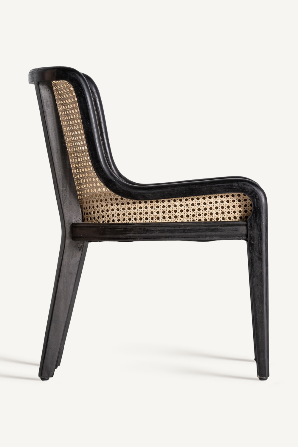 Velvet Seat Rattan Dining Chair | Vical Home Velburg | Oroa.com