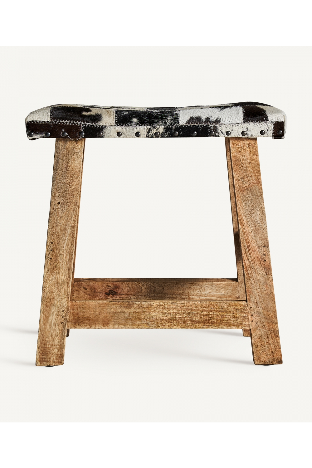 Printed Leather Seat Stool | Vical Home Midway | Oroa.com