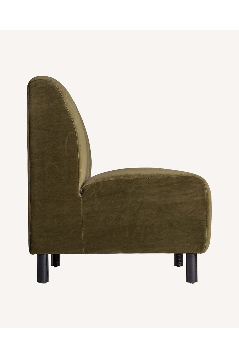 Green Velvet Central Modular Sofa | Vical Home Shul | Oroa.com