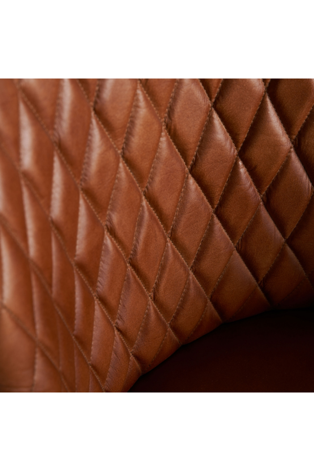 Brown Leather Desk Chair | Vical Home Tullow | Oroa.com