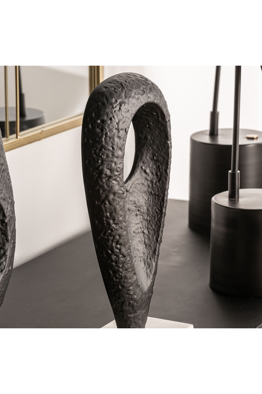 Black Holed Out Decor Figure (2) | Vical Home Messier | Oroa.com