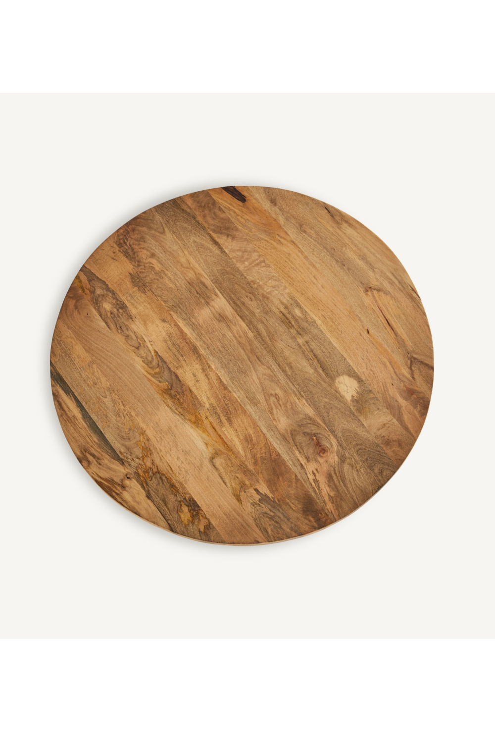 Round Mango Wood Dining Table | Oroa.com