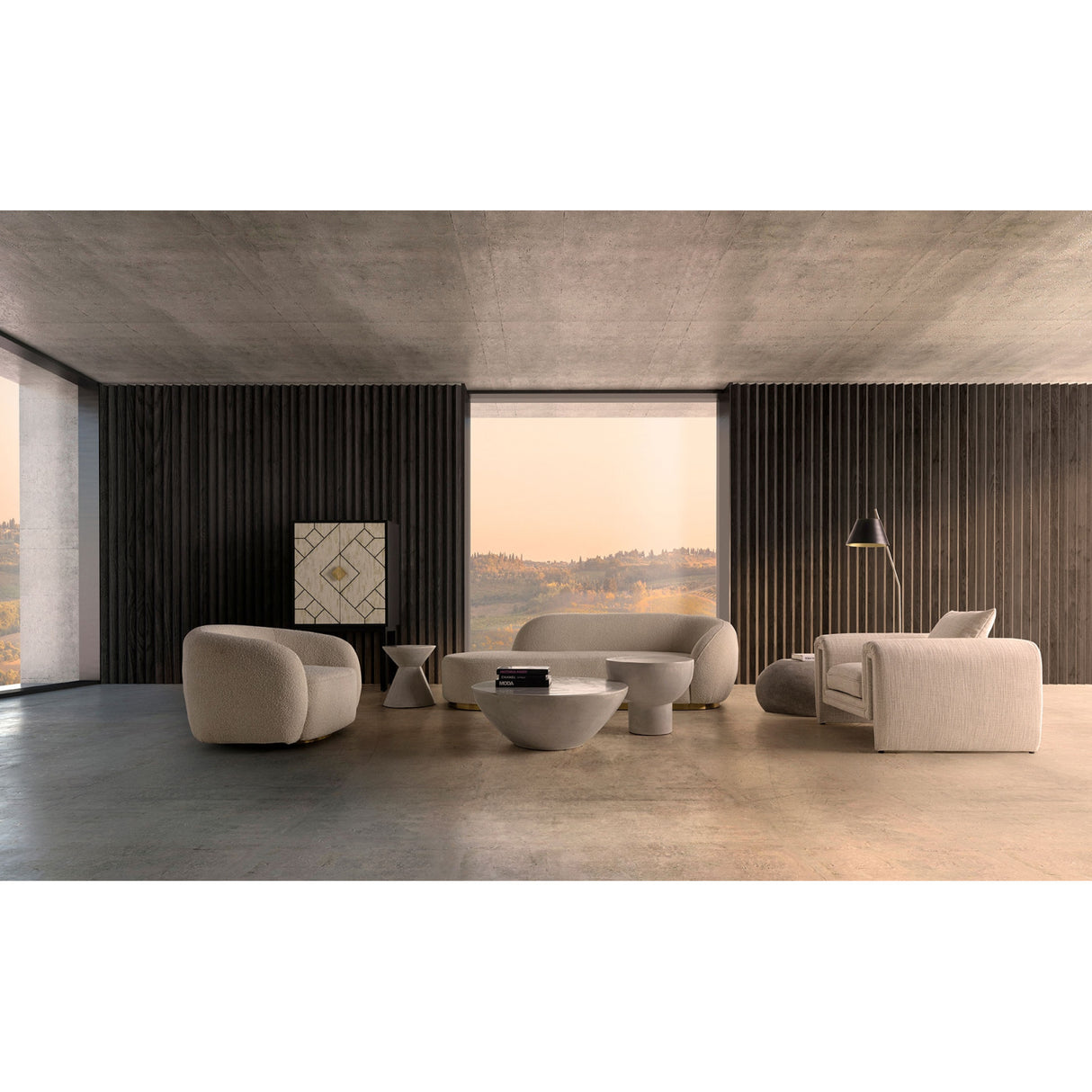 Modern European furniture - Gold Iron Floor Lamp - www.oroa.com | Oroa.com