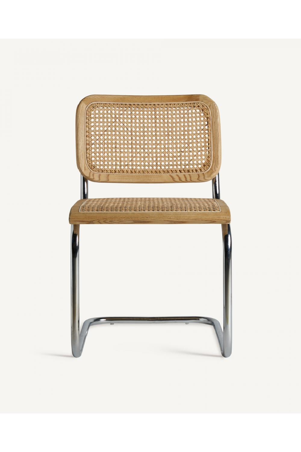 Rattan Cane Cantilevered Dining Chair (2) | Vical Home Sins | Oroa.com