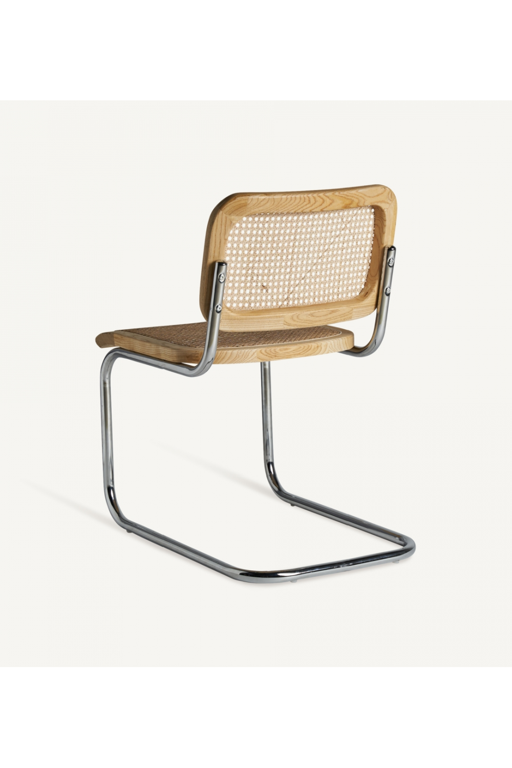 Rattan Cane Cantilevered Dining Chair (2) | Vical Home Sins | Oroa.com