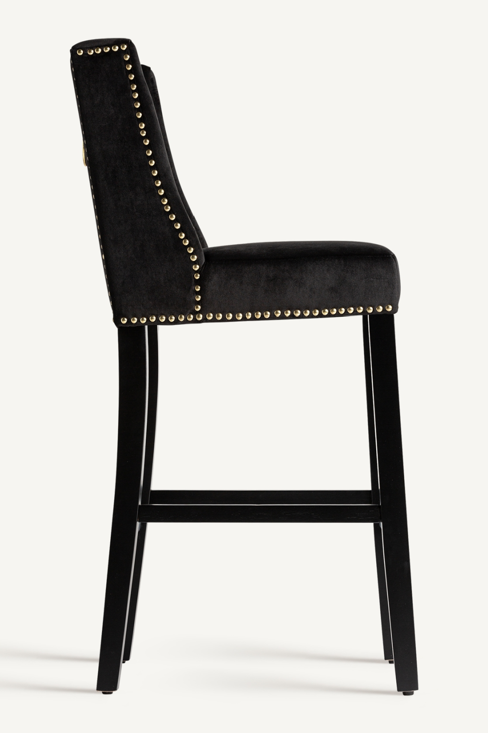 Black Velvet Barstools (2) | Vical Home Dachwig | Oroa.com