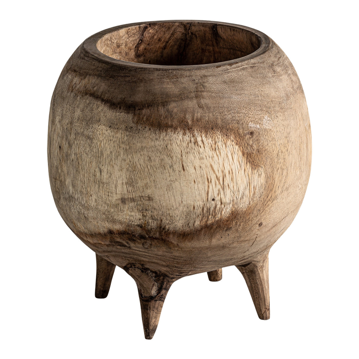 Modern European furniture - Organic-Shaped Suar Wood Centerpiece - www.oroa.com | Oroa.com