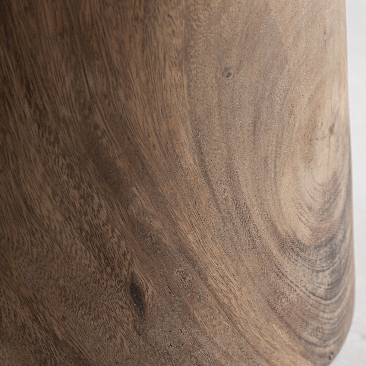 Modern European furniture - Brown Suar Wood Side Table - www.oroa.com | Oroa.com
