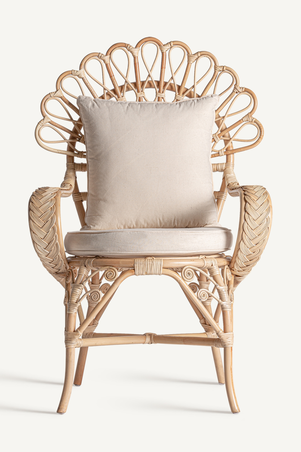 Natural Rattan Statement Armchair | Vical Home Nulvi | Oroa.com