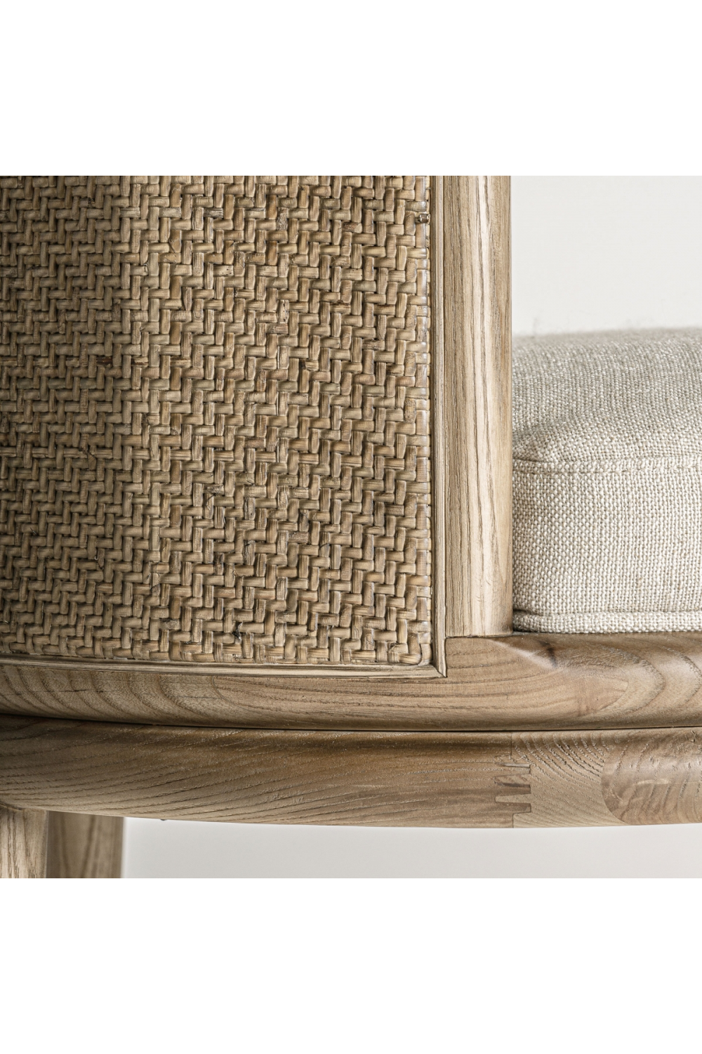 Curved Oak Padded Dining Chair | Vical Home Varaire | Oroa.com