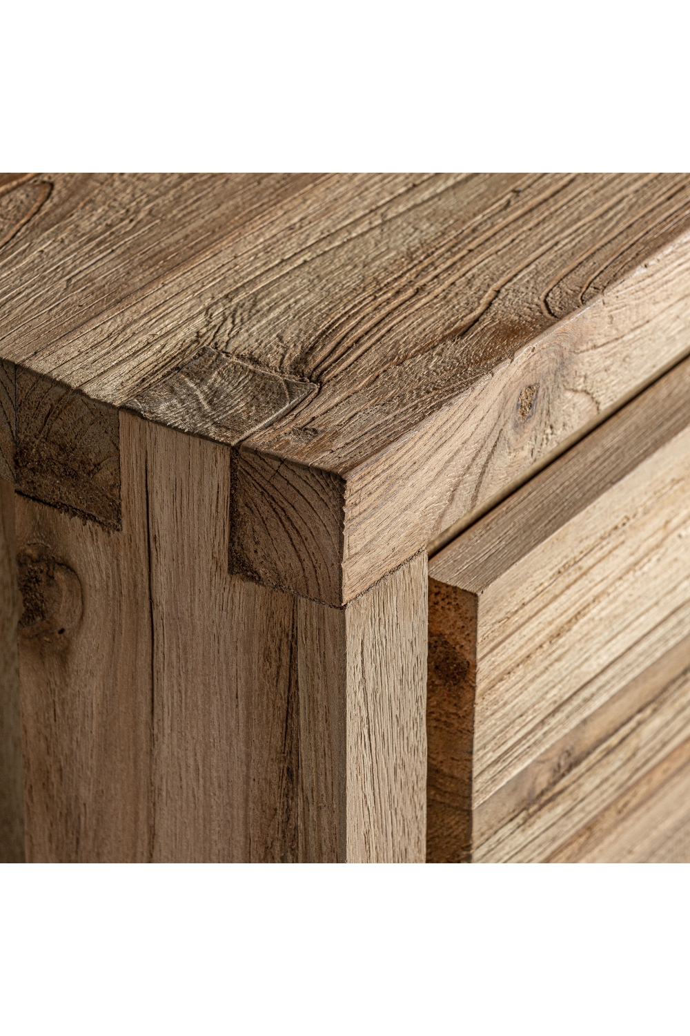 Teak 2-Drawer Nightstand | Vical Home Lux | Oroa.com