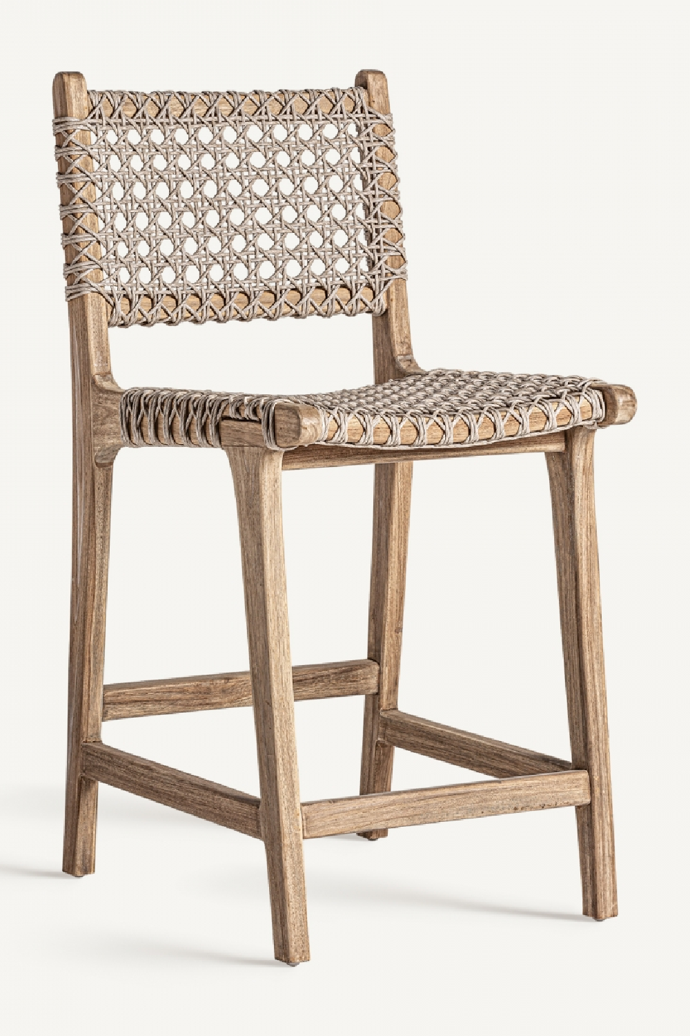 Beige Rope Counter Stool | Vical Home Beardon | Oroa.com