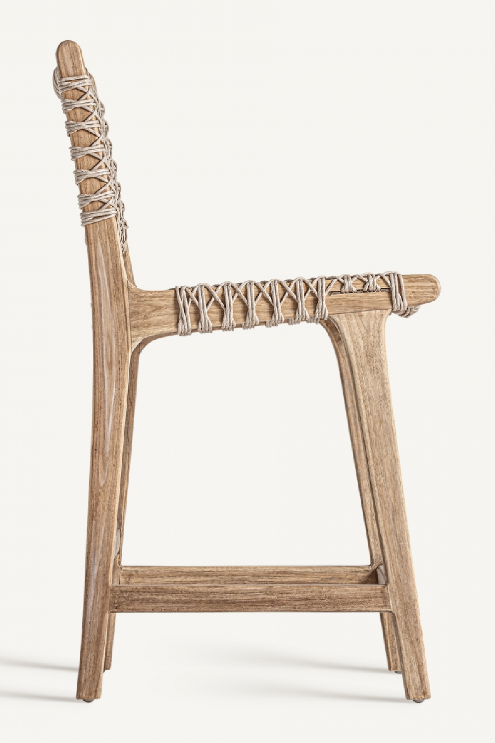 Beige Rope Counter Stool | Vical Home Beardon | Oroa.com