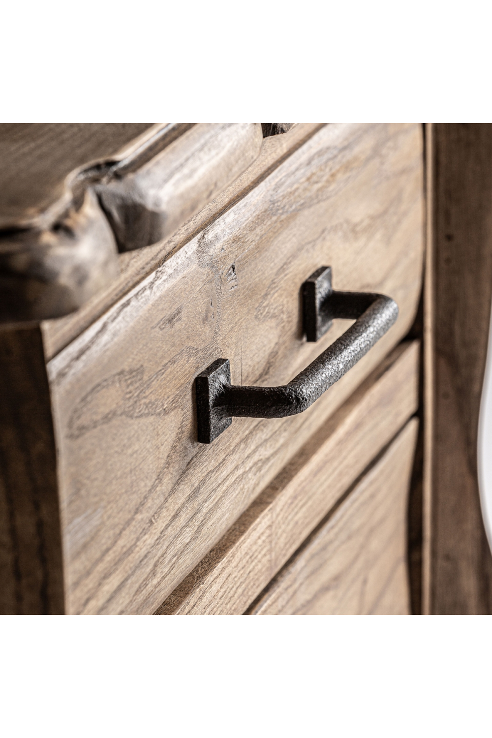 3-Drawer Elm Bedside Table | Vical Home Brixton | Oroa.com