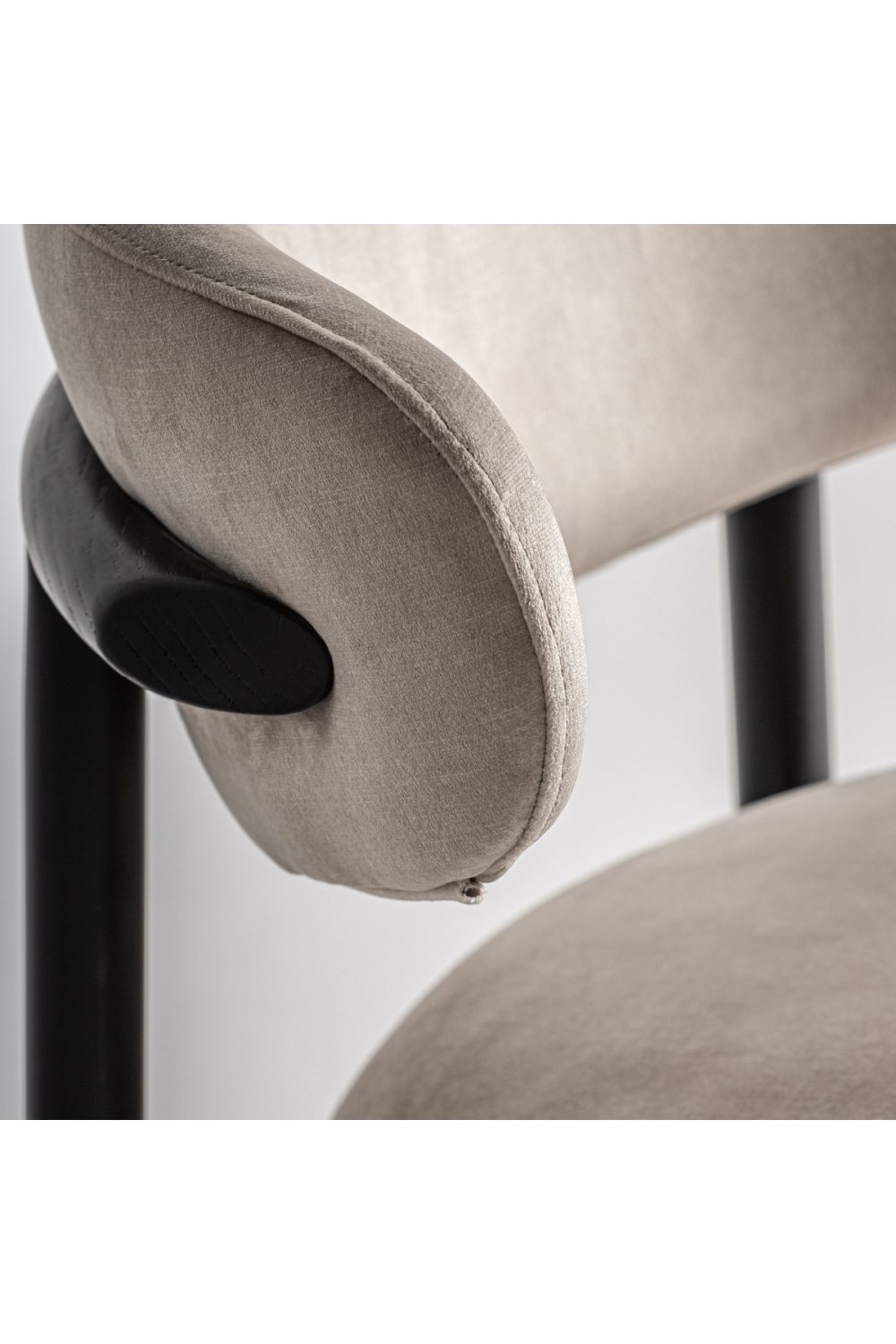 Maple Wood Padded Dining Chair | Vical Home Zell | Oroa.com