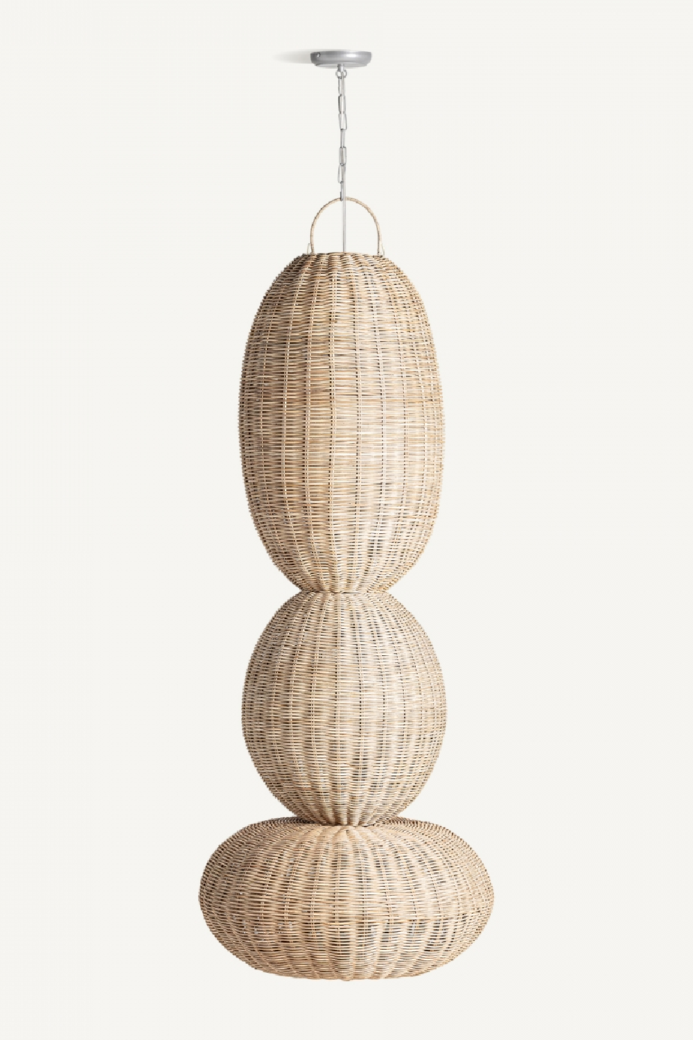 Oval Rattan Hanging Lamp M | Oroa.com