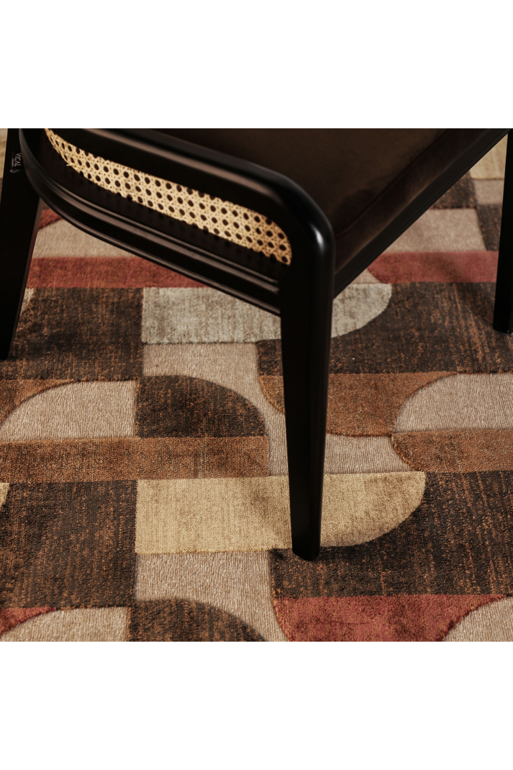 Wavy Pattern Area Rug 10' x 6'5" | Vical Home Guida | Oroa.com