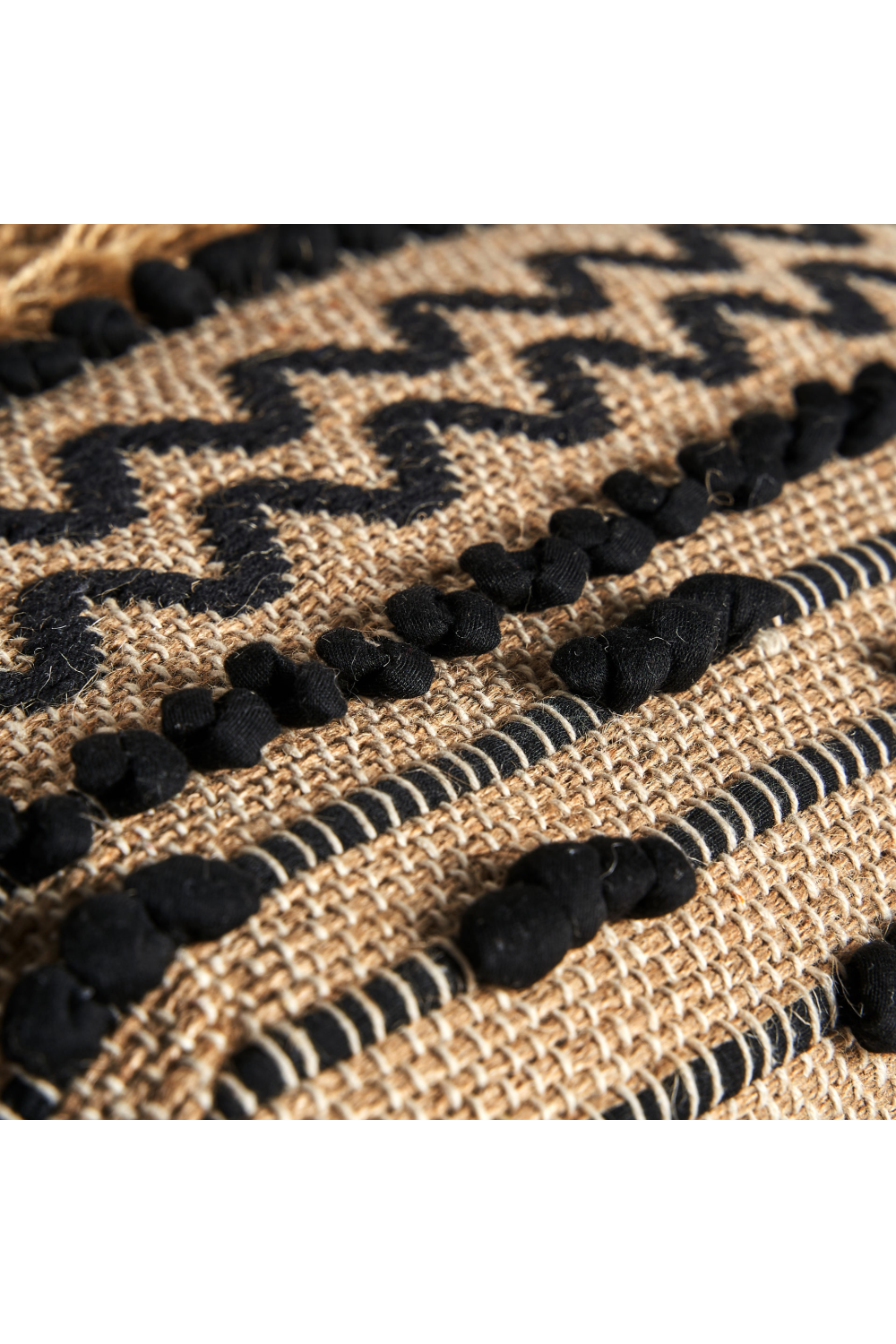 Patterned Jute Accent Armchair | Vical Home Keith | Oroa.com