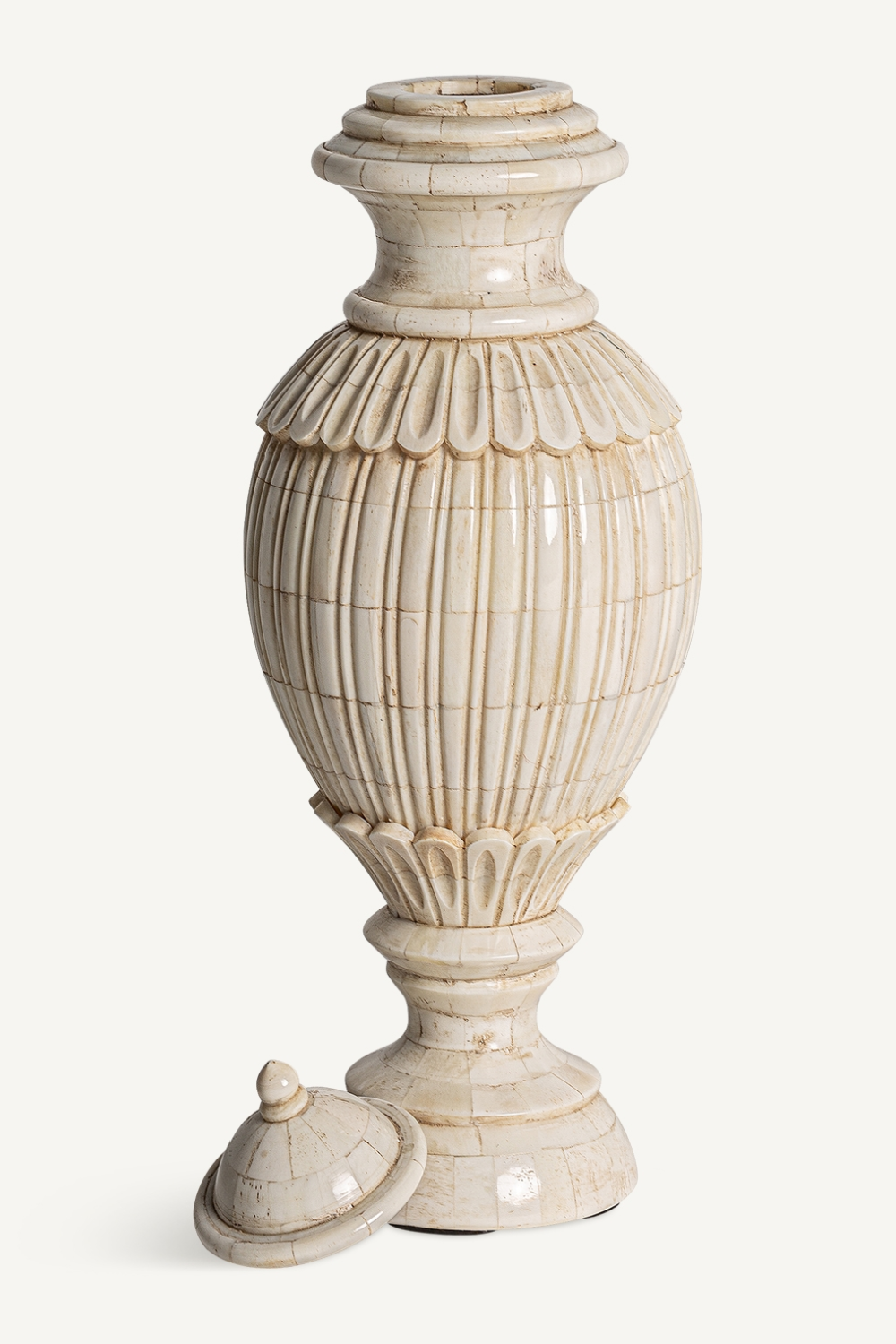 Ivory Colored Colonial Vase | Vical Home Jarek | Oroa.com