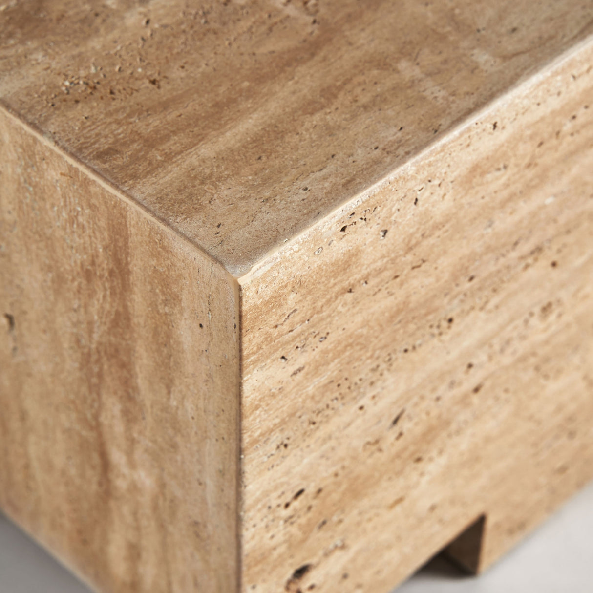 Modern furniture - Beige Marble Coffee Table - www.oroa.com | Oroa.com