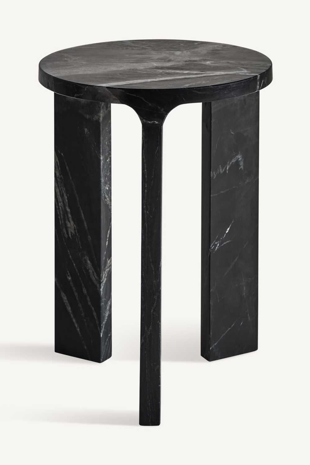 Black Marble Side Table | Oroa.com
