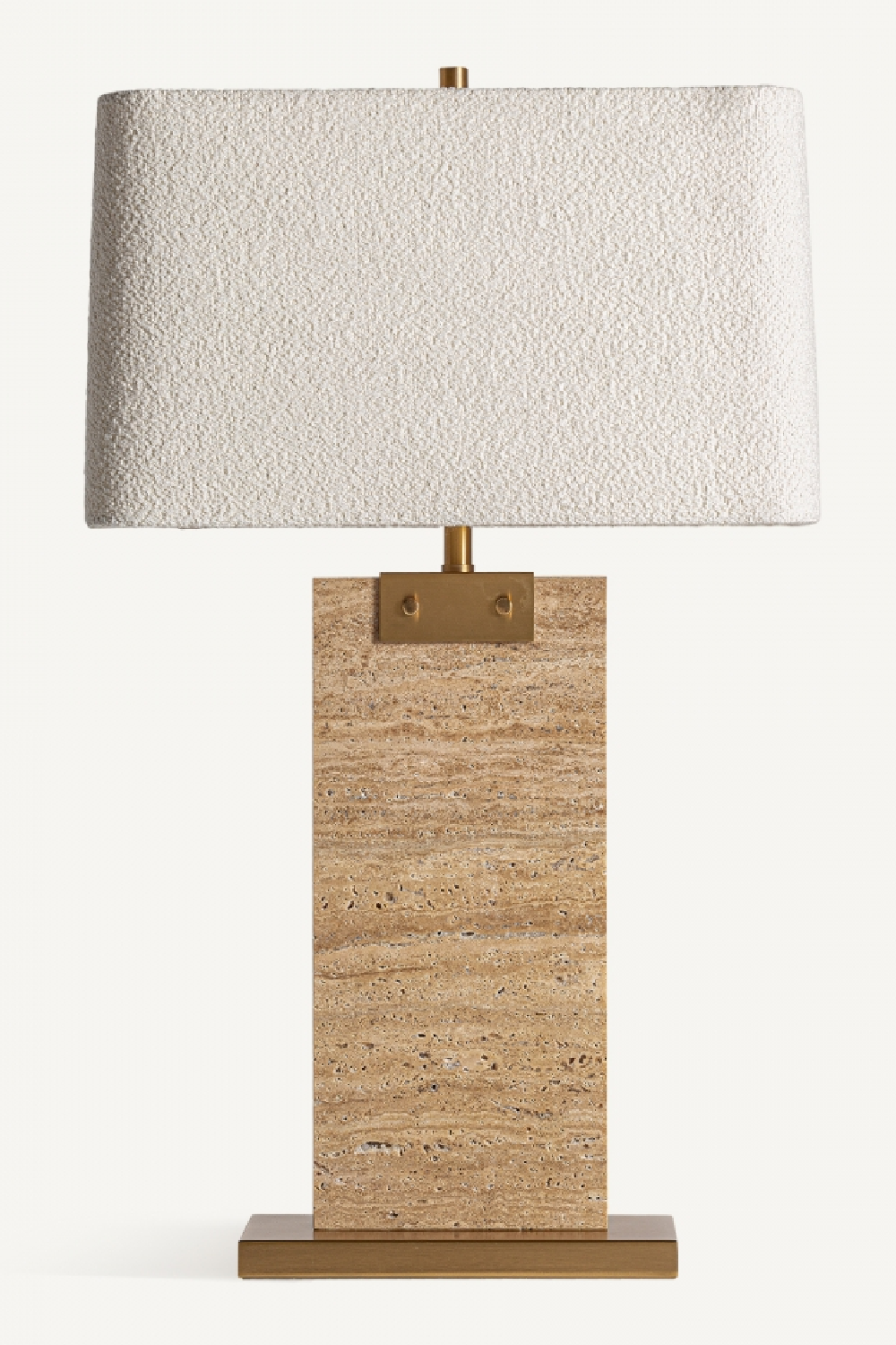 Brown Travertine Table Lamp | Vical Home | Oroa.com