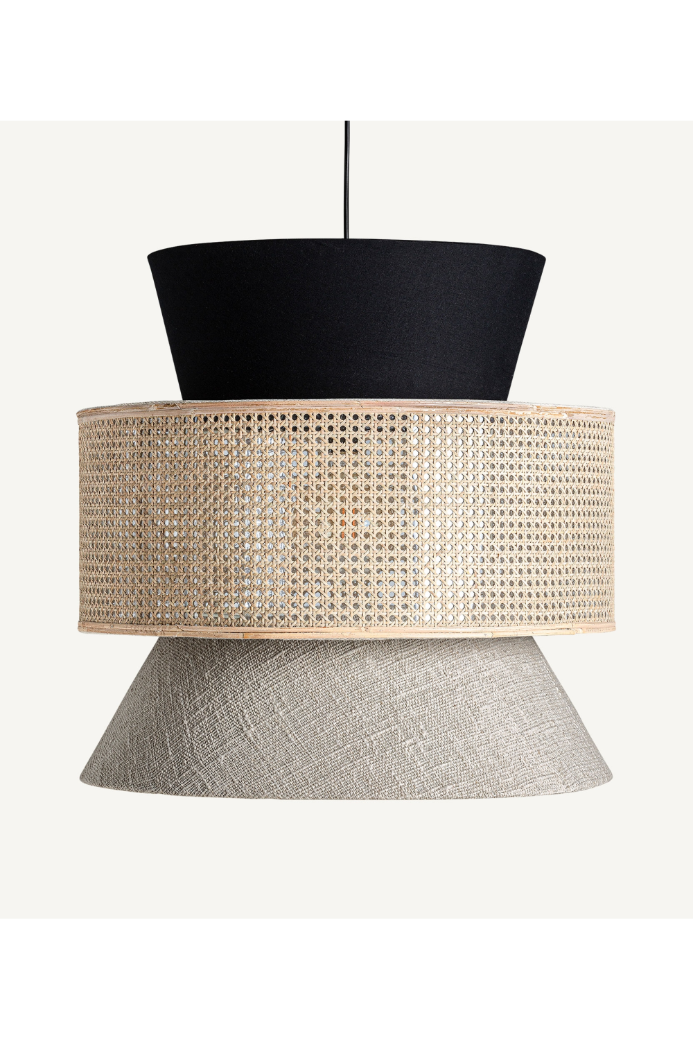 Boho Rattan Hanging Lamp | Vical Home Bethale | Oroa.com