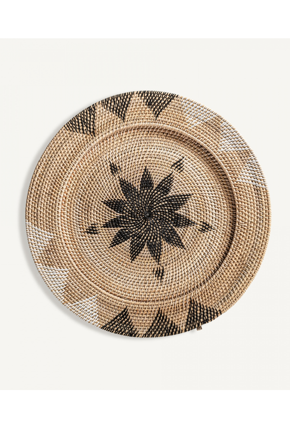 Floral Rattan Decorative Plate | Vical Home | Oroa.com